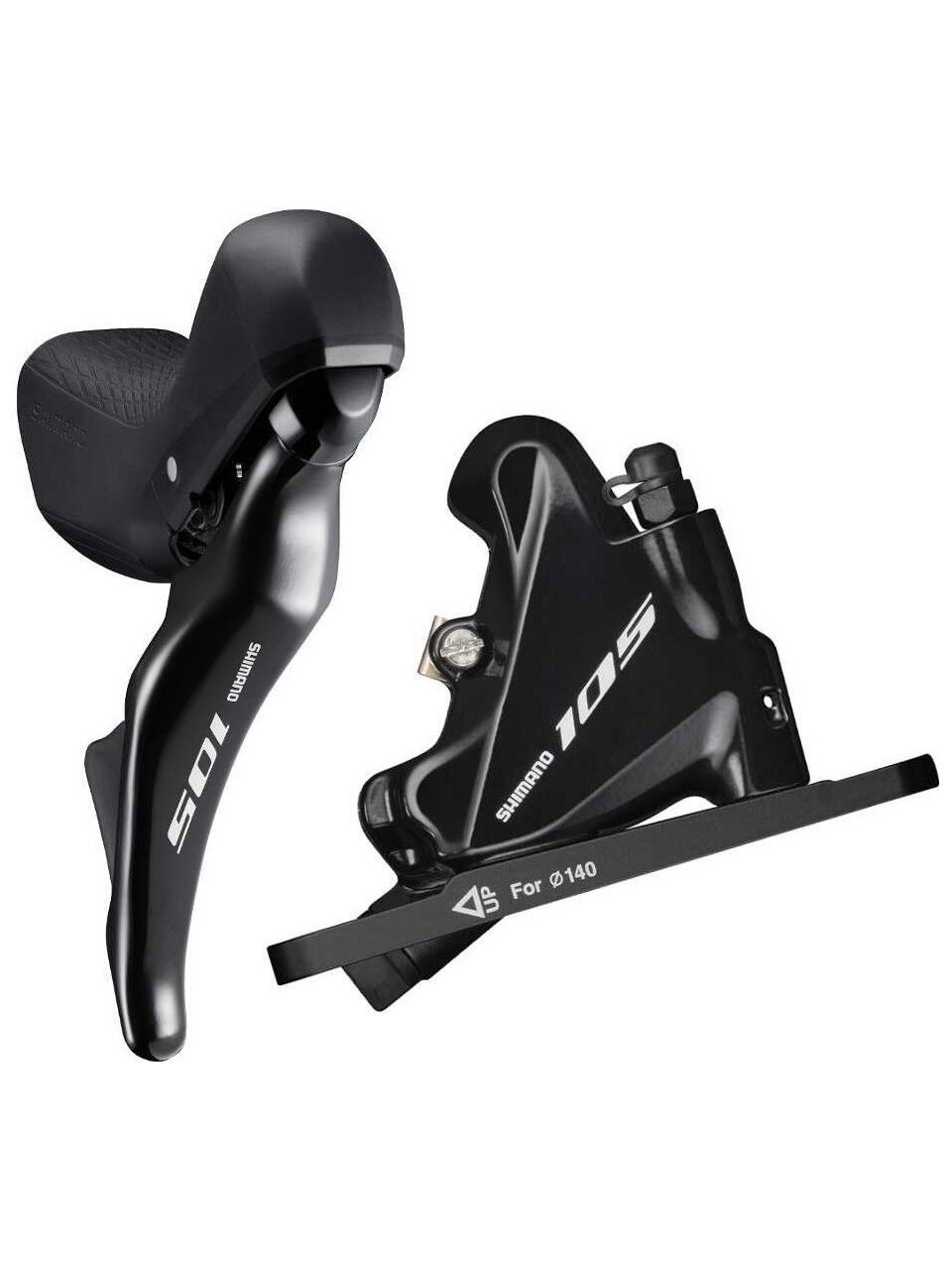 Shimano 105 ST-R7025(L), BR-R7070(F) Hidrolik Disk Ön Fren Seti