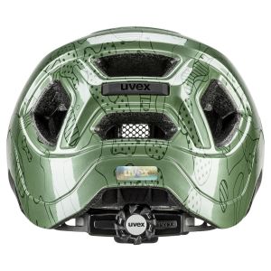 Uvex React Jr. Çocuk Bisiklet Kaskı - Moss Green Altimeter - 52-56