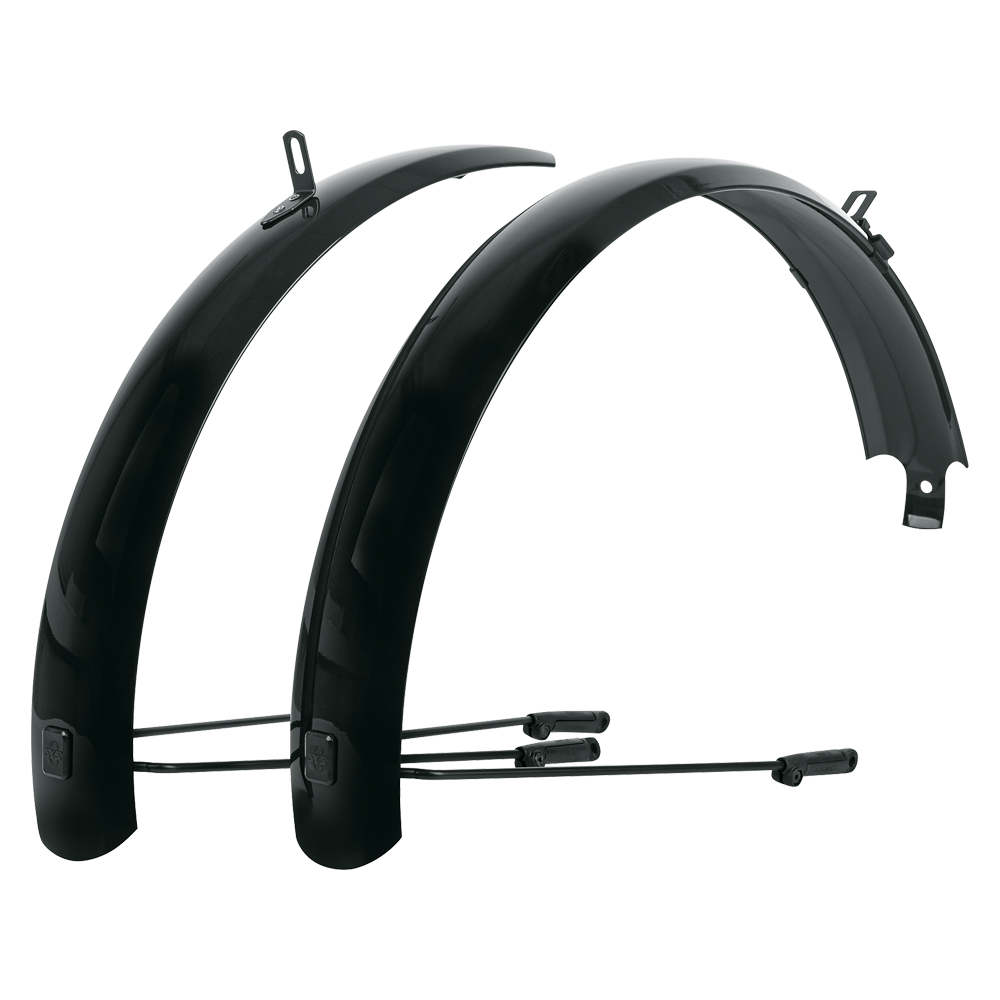 SKS Bluemels Basic 20'' 60 mm Bisiklet Ön/Arka Çamurluk Seti Siyah