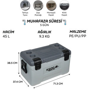 IGLOO CoreMAX 45 Buzluk 45 Litre