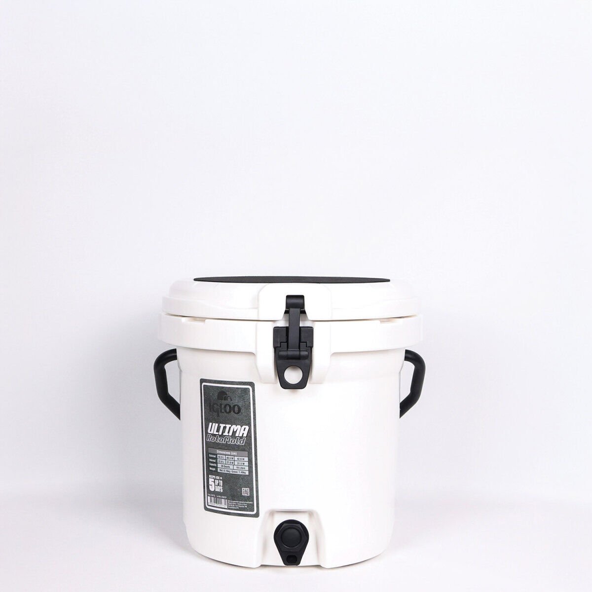 IGLOO Ultima 5 Gallon Musluklu RotoMold Fıçı Buzluk 19 Litre