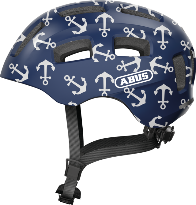 Abus Youn-I 2.0 Çocuk Genç Bisiklet Kaskı - Blue Anchor S