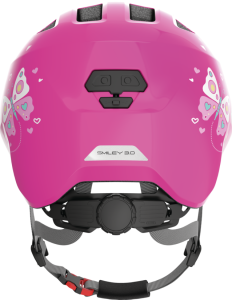Abus Smiley 3.0 Çocuk Bisiklet Kaskı - Pink Butterfly S
